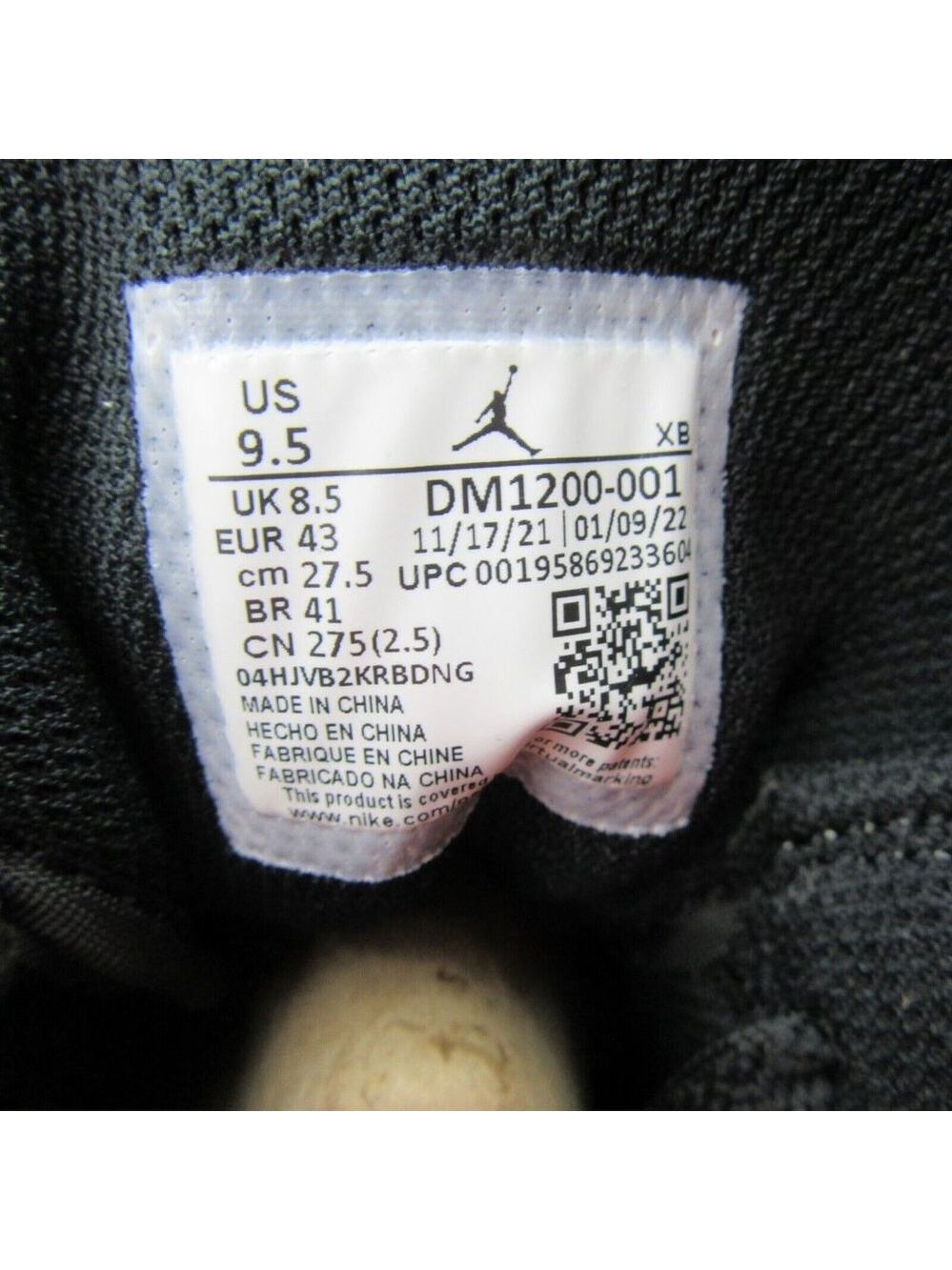 Air Jordan 1 Mid SE Zen Master Tie- Dye Sneakers Mens Size 9.5 NEW - Picture 12 of 15